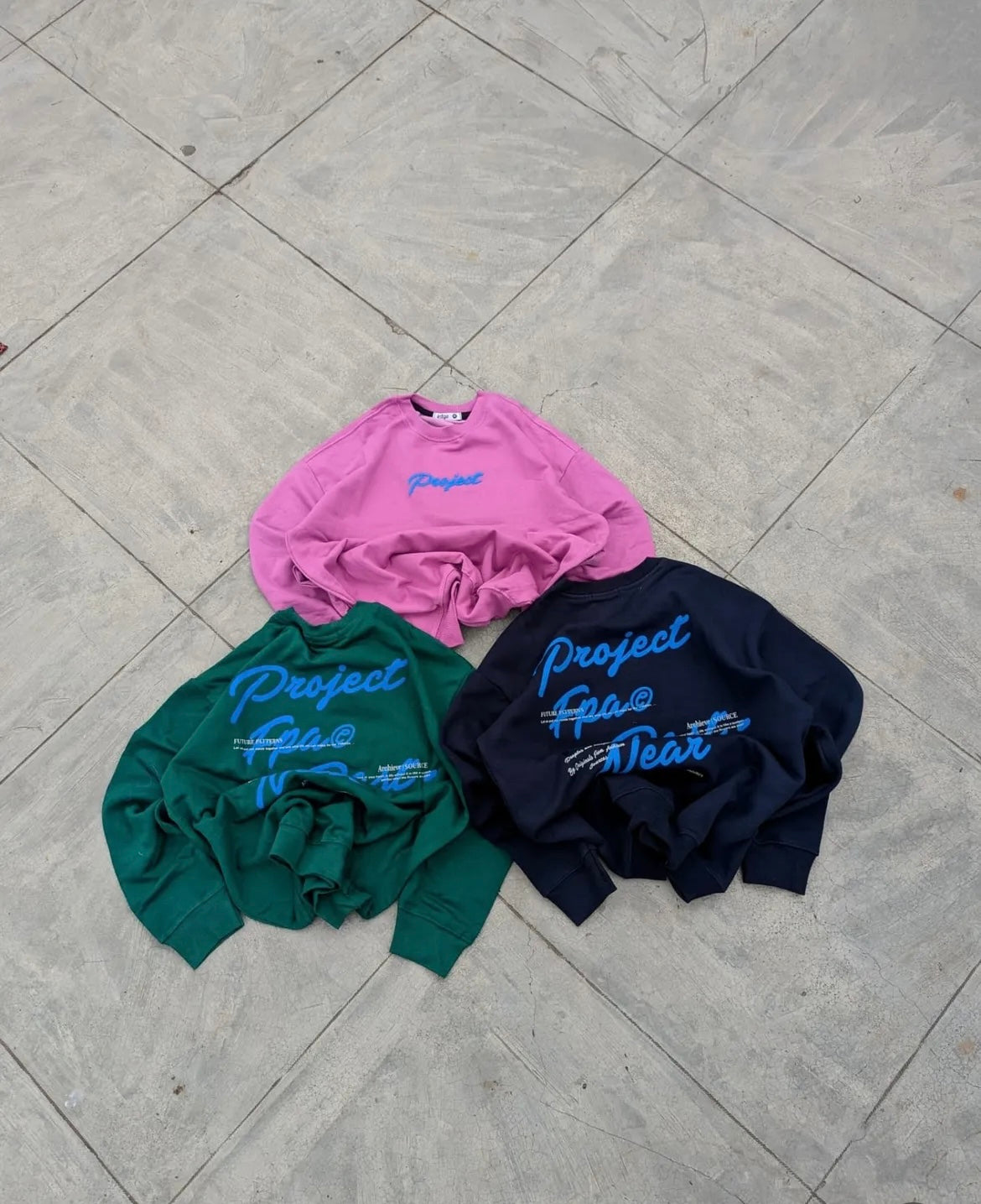 Project Future/Past Crewneck Sweat Shirt