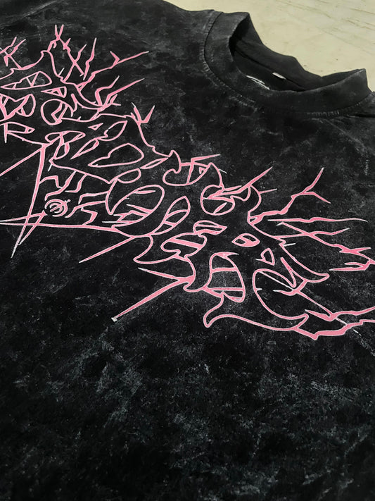 DEAD HYPE STONE WASHED AURA OVERSIZED TEE